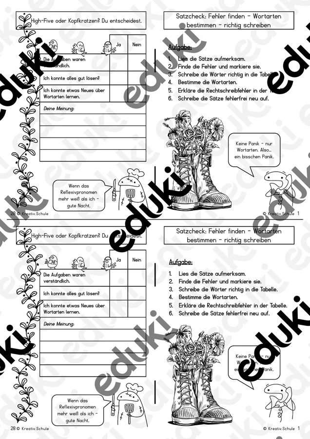 Was sind Wortarten? – Einführung in Nomen, Verben und Adjektive für die Grundschule